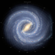 Nuestro vecindario en el universo. Se supone que en un rango de 33.000 años luz debería haber vida por pura estadística.